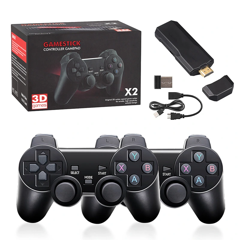 Consola de video X2 Controlador inalámbrico 2.4G Juego HD